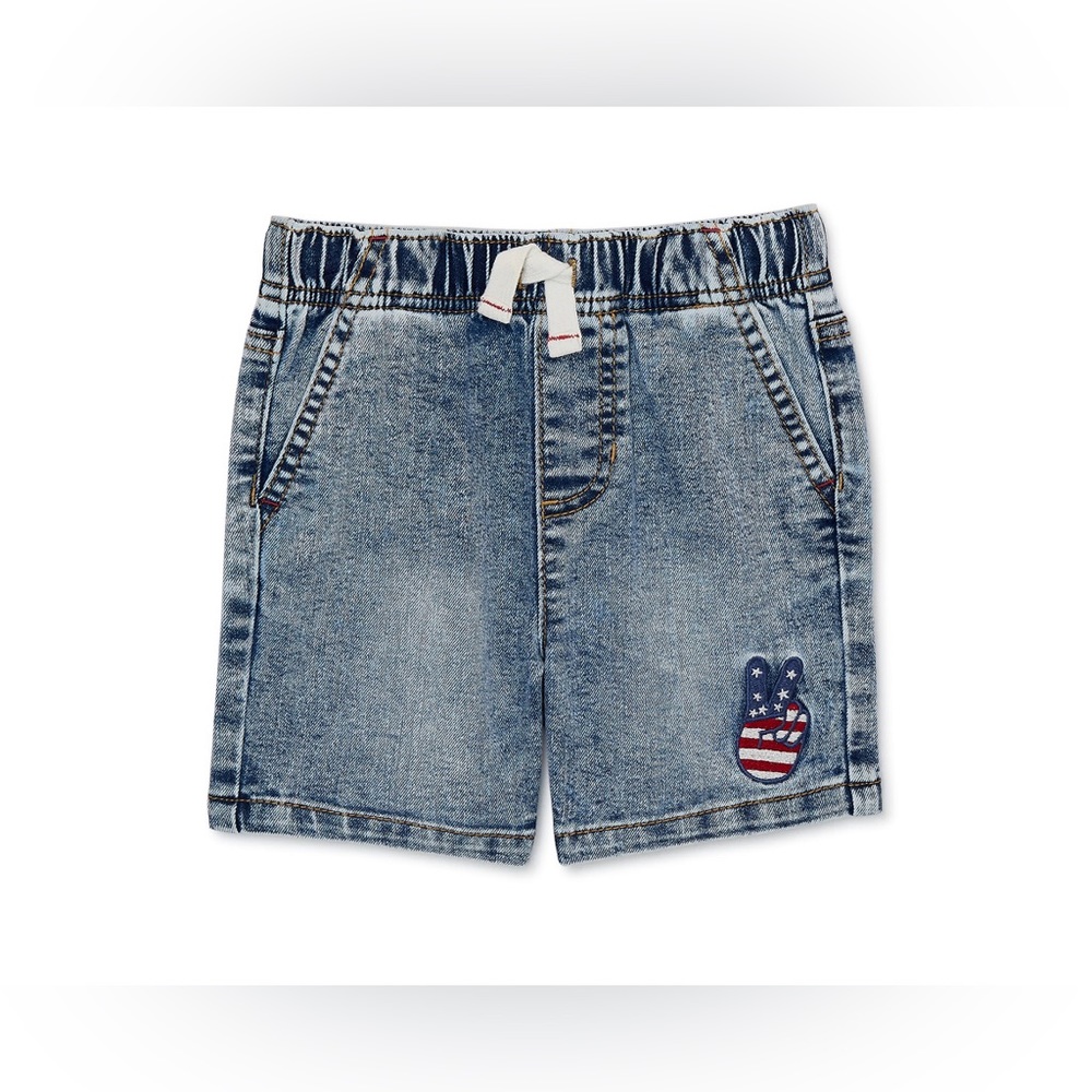 272. Way to Celebrate Americana Toddler Boy Denim Shorts.